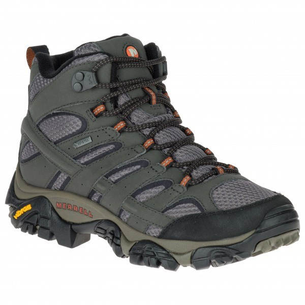 Merrell メレル Moab 2 Mid Gtx ウーマン Beluga 登山靴 靴 登山 アウトドアシューズ 山歩き