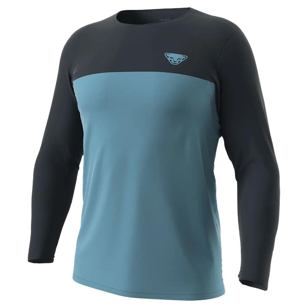 ディナフィット トラバース S-Tech ロングスリーブ Tシャツ （ Storm Blue / Blueberry ） | DYNAFIT Traverse S-Tech long sleeve T-shirt [t]｜クライムスワールド 店