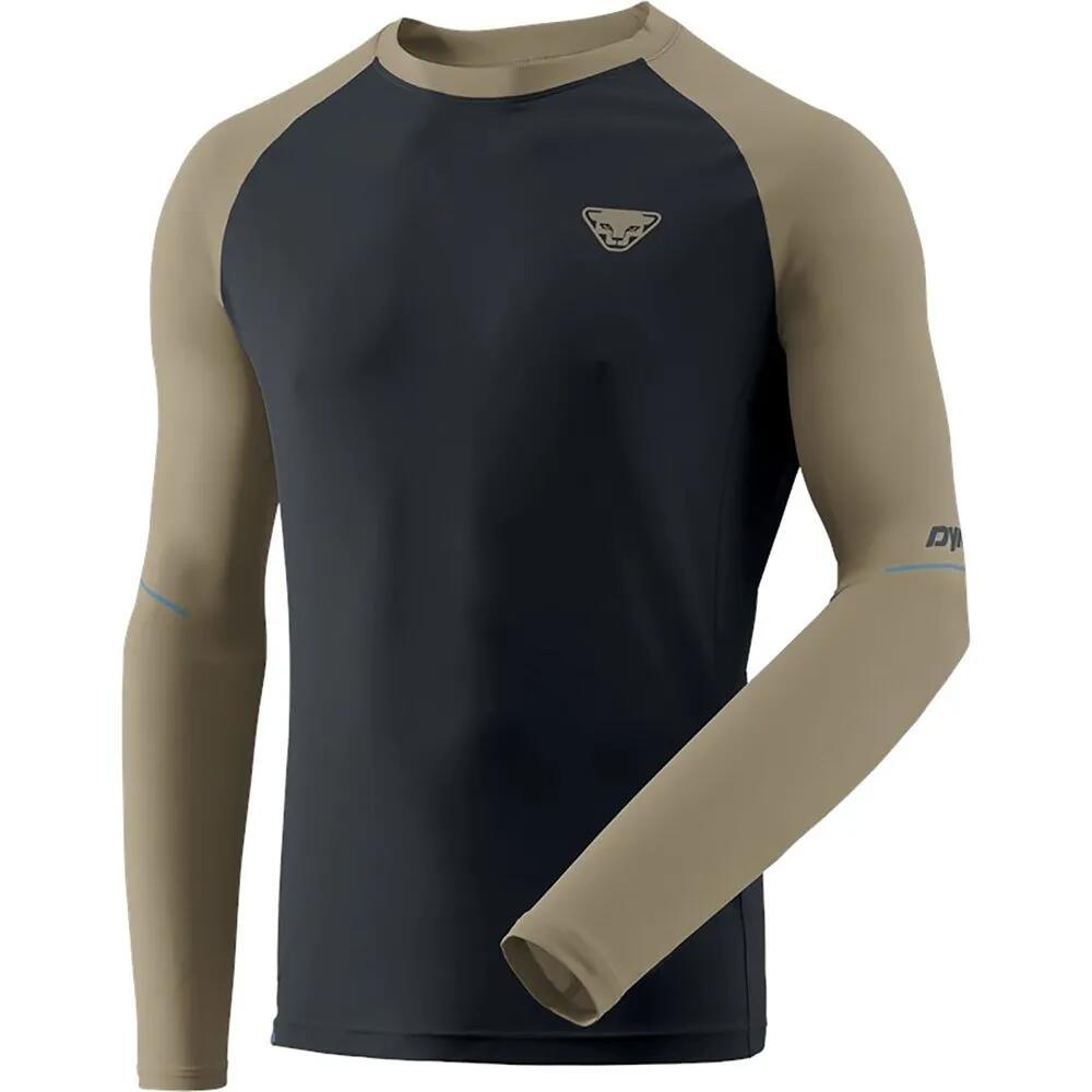 ディナフィット アルパイン プロ ロングスリーブ Tシャツ （ Blueberry Rock Khaki ） | DYNAFIT Alpine Pro long sleeve T-shirt [t]｜クライムスワールド 店