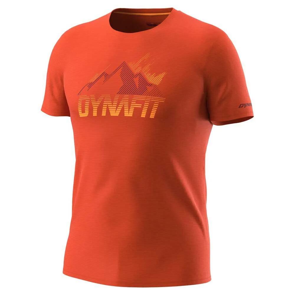 ディナフィット トランサルパー グラフィック ショートスリーブ Tシャツ （ Dawn ） | DYNAFIT Transalper Graphic short sleeve T-shirt [t]｜クライムスワールド 店