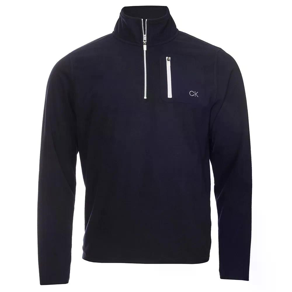 カルバン クライン ゴルフ プラネット ハーフジップ フリース （ Navy ） | CALVIN KLEIN GOLF Planet half zip fleece [t]