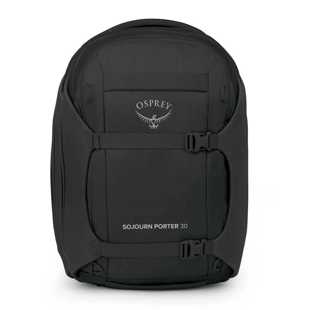 牡かき鳴らす ソジャーン ボーイ 容器に並べる 30L うしろ側容器に並べる （ Black ） | OSPREY Sojourn Porter Pack 30L backpack [t]
