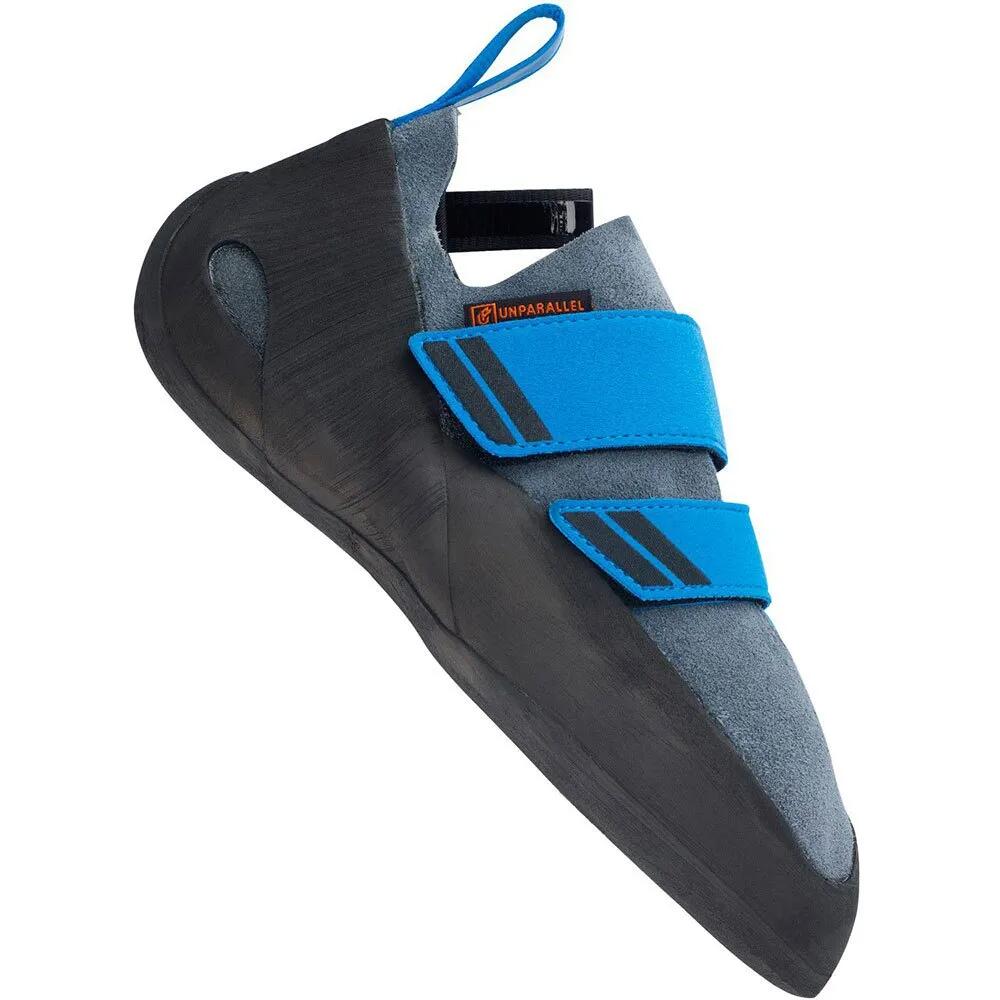 アン緯線 エンゲージ ブイシーエス クライミングシューズ （ Grey / Blue ） | UNPARALLEL Engage VCS Climbing Shoes [t]