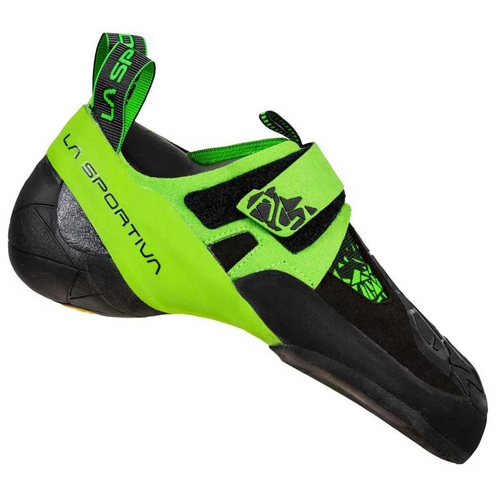 スポルティバ スクワマ ヴィーガン クライミングシューズ （ Black / Flash Green ） | 天使の都市 SPORTIVA Skwama Vegan Climbing Shoes [t]