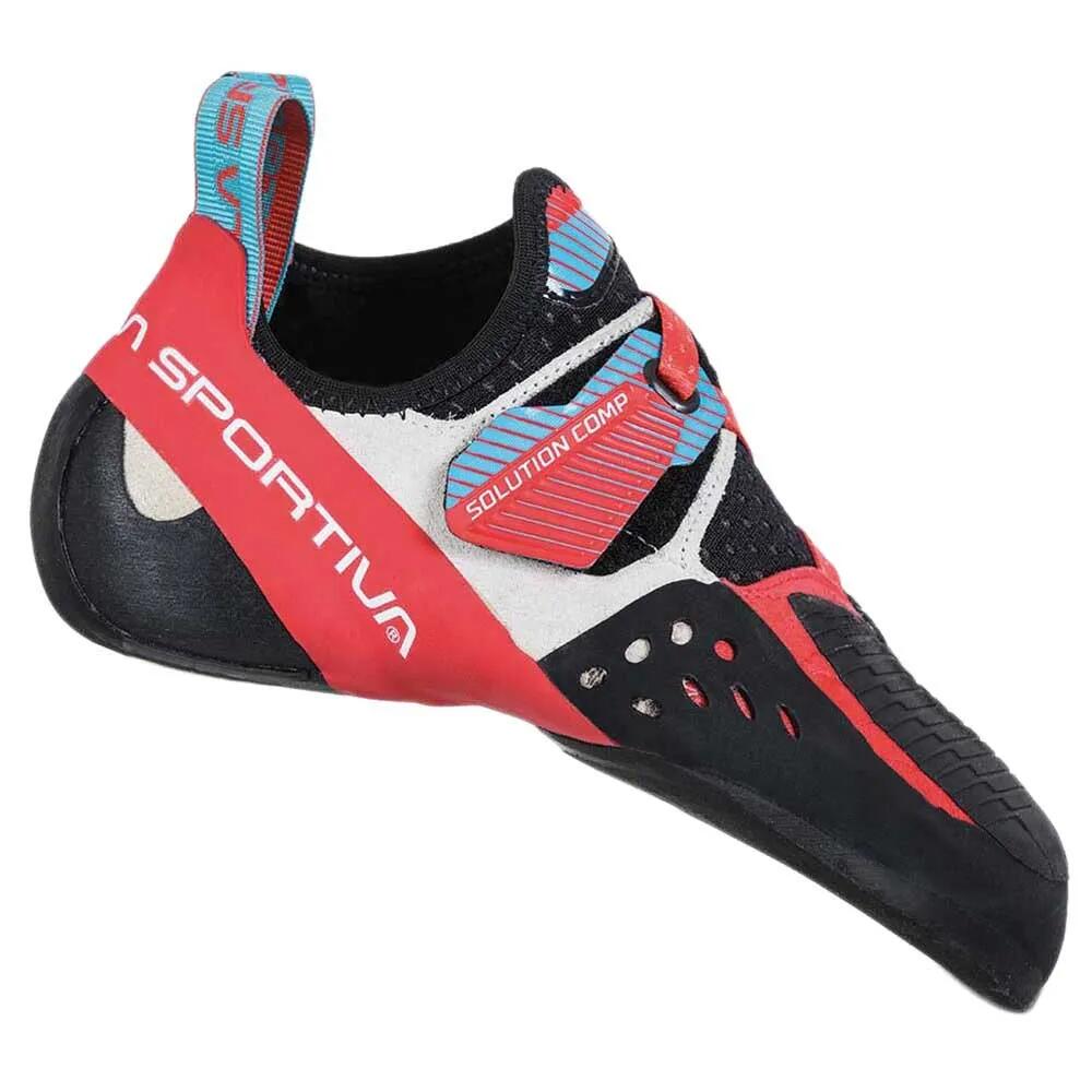 スポルティバ 解決手段 コンプ クライミングシューズ レディース （ Hibiscus / Malibu Blue ） | 天使の都市 SPORTIVA Solution Comp Women Climbing Shoes [t]