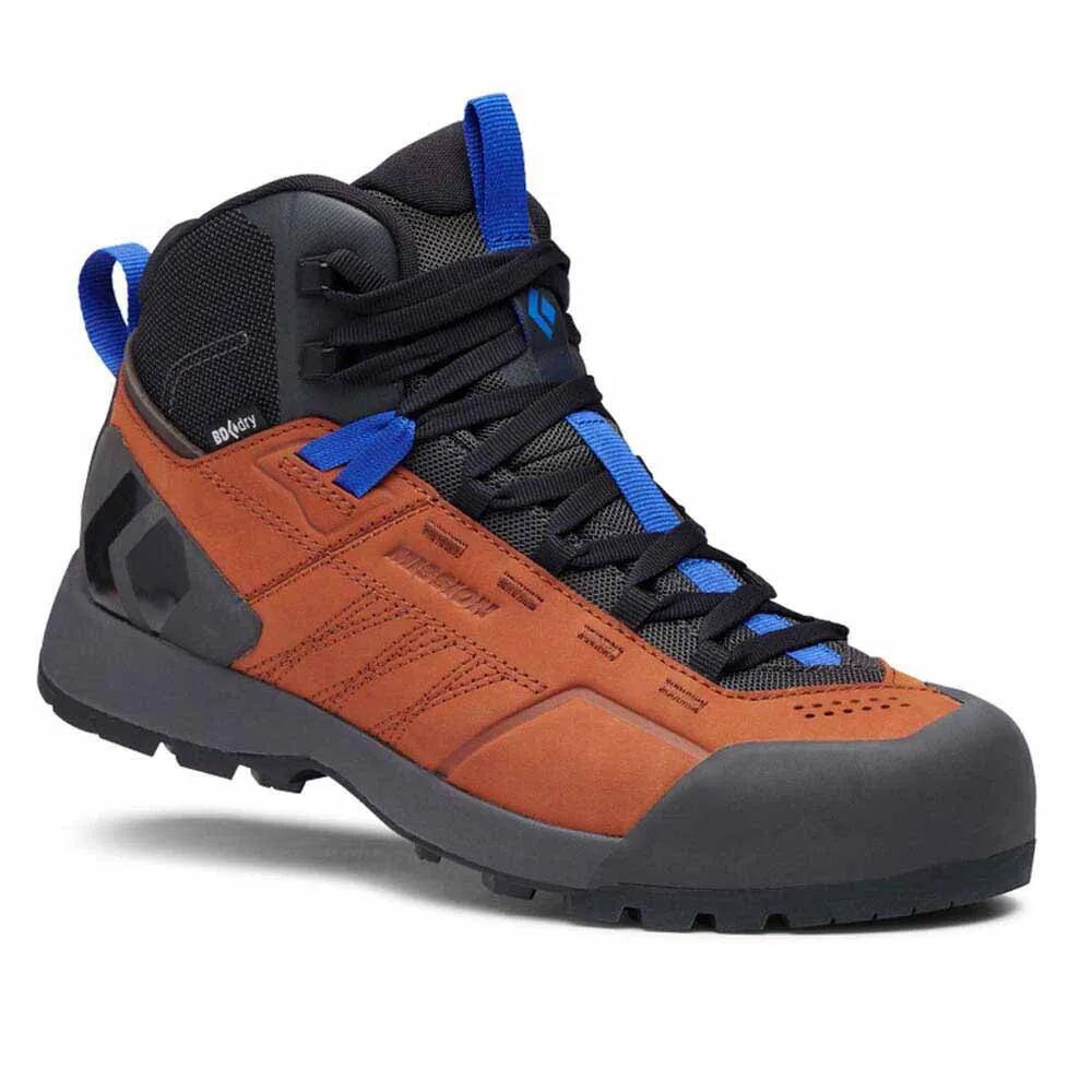 黒いこと金剛石 布教活動 なめし革 ミッド WP 取りかかる シューズ レディース （ Moab Brown ） | BLACK DIAMOND Mission Leather Mid WP approach shoes Women [t]