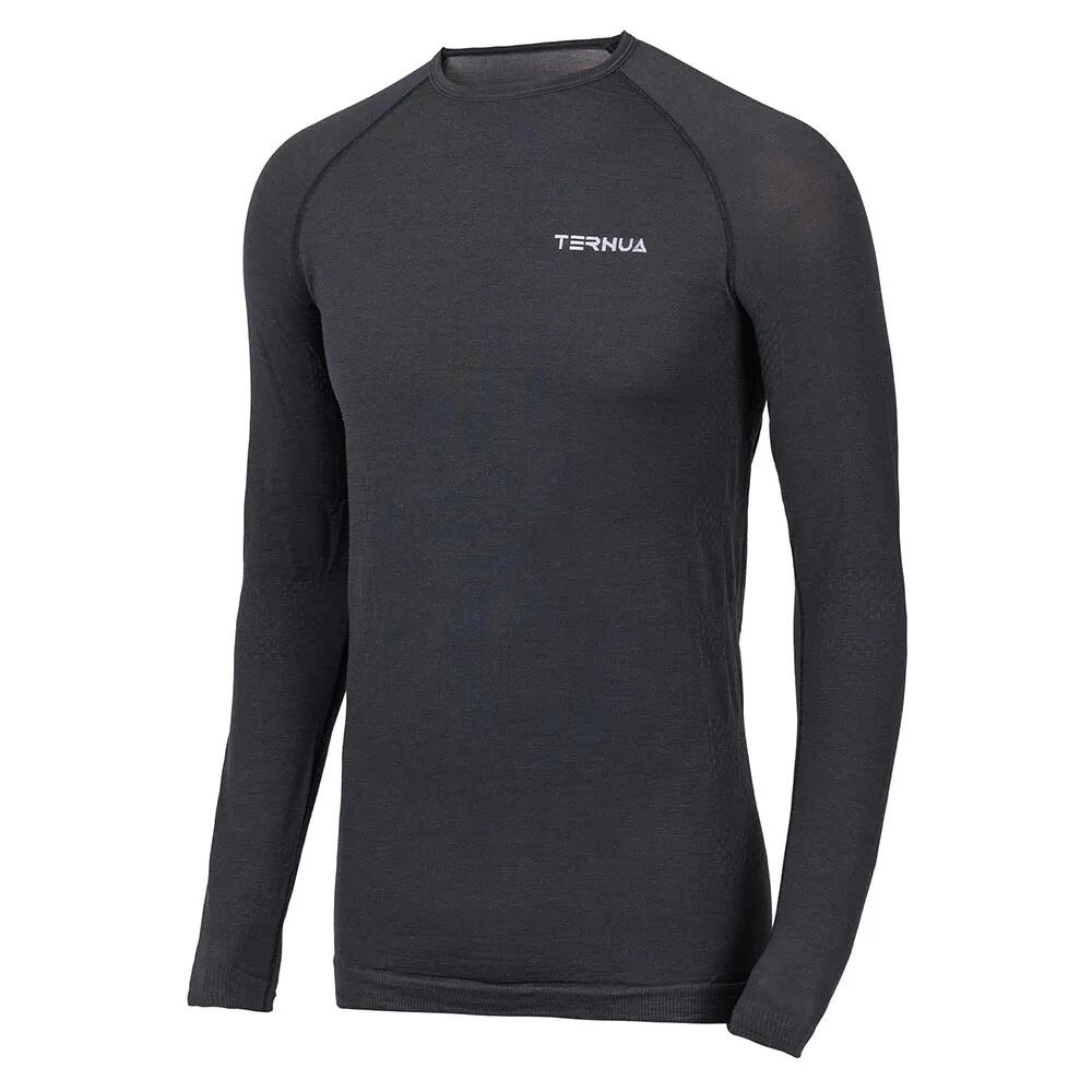 テルヌア ノーレ ロング スリーブ ベース レイヤー （ Whales Grey ） | TERNUA Nore Long sleeve base layer [t]