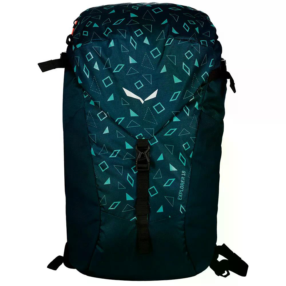 サレワ エクスプローラー 18L うしろ側容器に並べる （ Pond ） | SALEWA Explorer 18L backpack  [t]