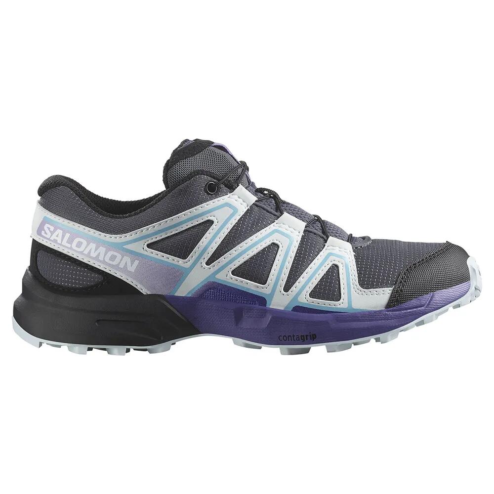 サロモン スピードクロス ジュニア ハイキング シューズ （ Turbulence/BalladBlue/Liberty ） | SALOMON Speedcross Junior hiking shoes [t]