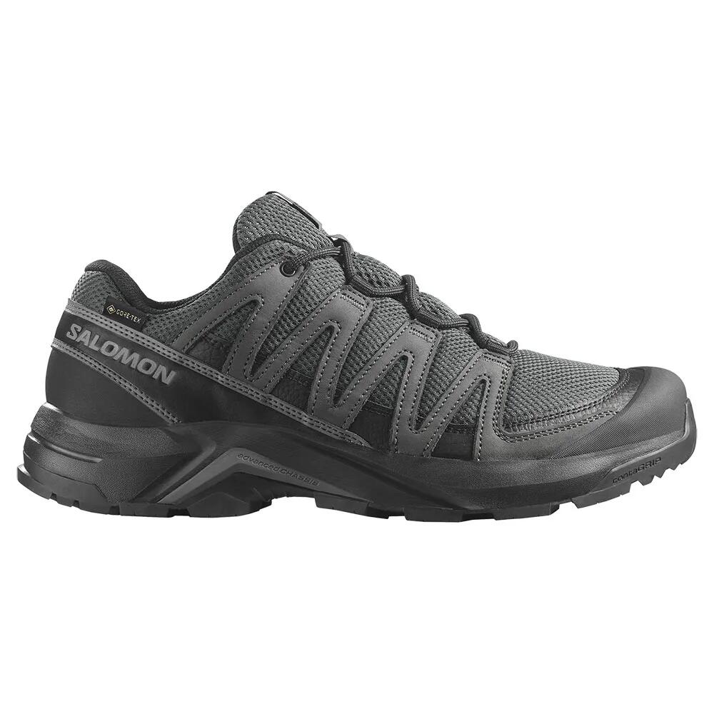 サロモン X-アドベンチャー リコン ゴアテックス ハイキング シューズ （ Asphalt/Castlerock/Black ） | SALOMON X-Adventure Recon gore-tex hiking shoes [t]