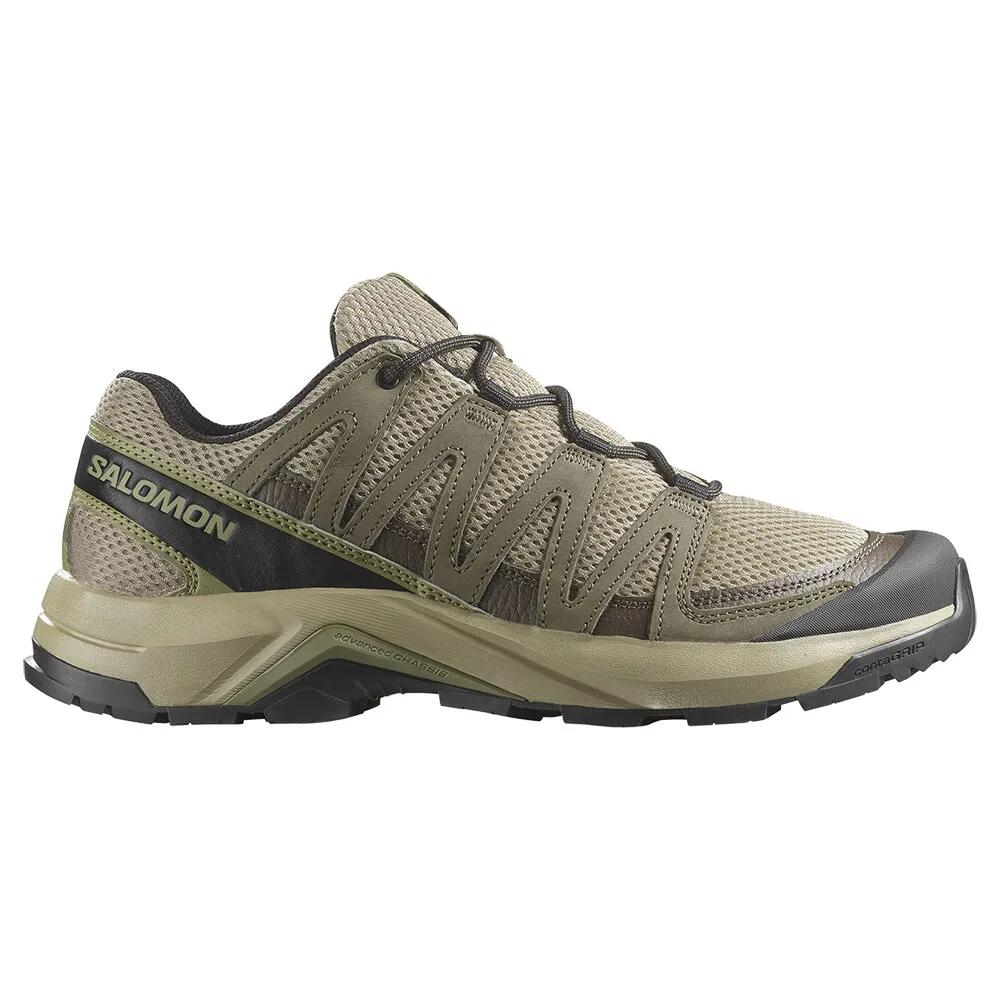 サロモン X-アドベンチャー リコン ハイキング シューズ （ DesertTan/Falcon/MartiniOlive ） | SALOMON X-Adventure Recon hiking shoes [t]