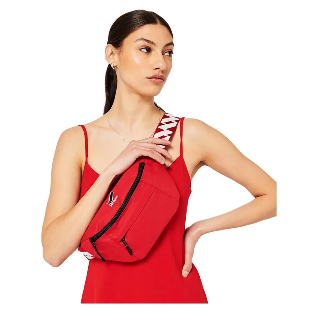 スーパー ドライ コード エッセンシャル ウエスト バッグ （ RiskRed ） | SUPERDRY Code Essential waist bag [t]画像