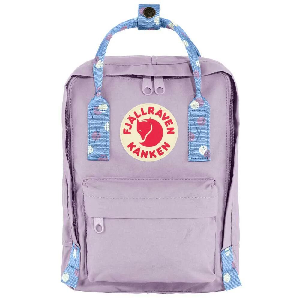 フェールラーベン カンケン ミニ 7L バックパック （ PastelLavender/ConfettiPattern ） | Fjallraven Kanken Mini 7L backpack [t]