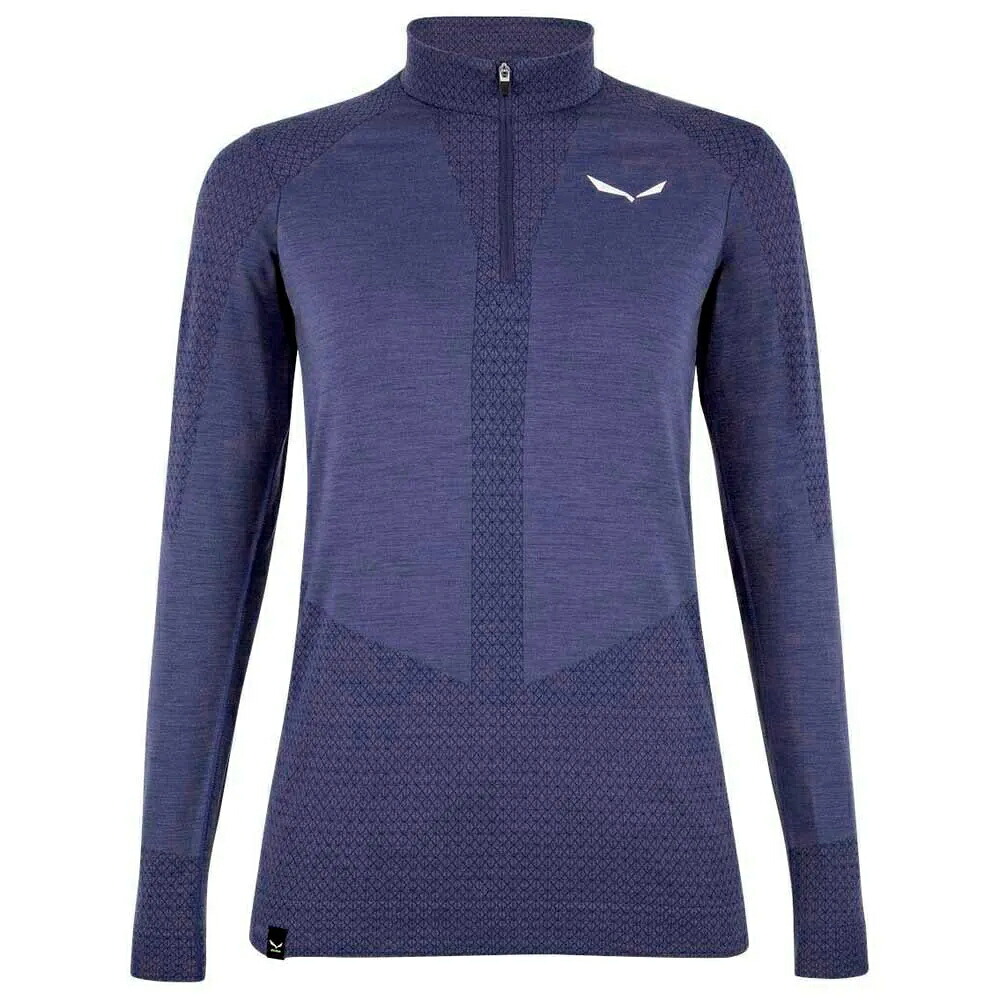 サレワ ゼブル レスポンシブ ロングスリーブ ベースレイヤー レディース （ Dark Denim ） | SALEWA Zebru Responsive Long sleeve base layer [t]