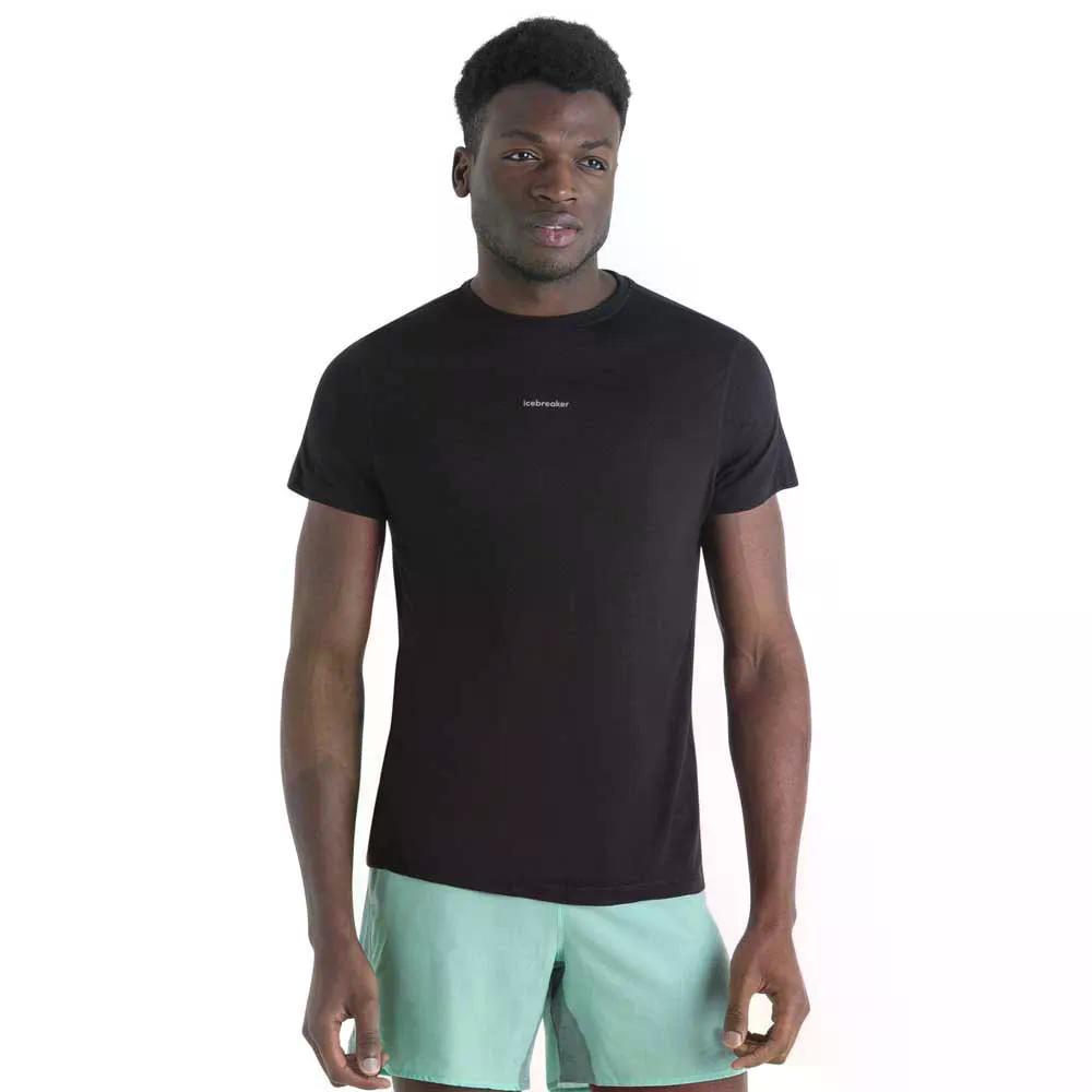 ICEBREAKER Merino 125 Cool-Lite Speed 半袖プルオーバー （ Black ）  [t]