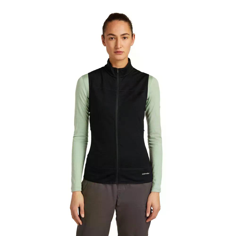 ICEBREAKER Merino Blend 300 RealFleece Descender より良い （ Black ）  [t]
