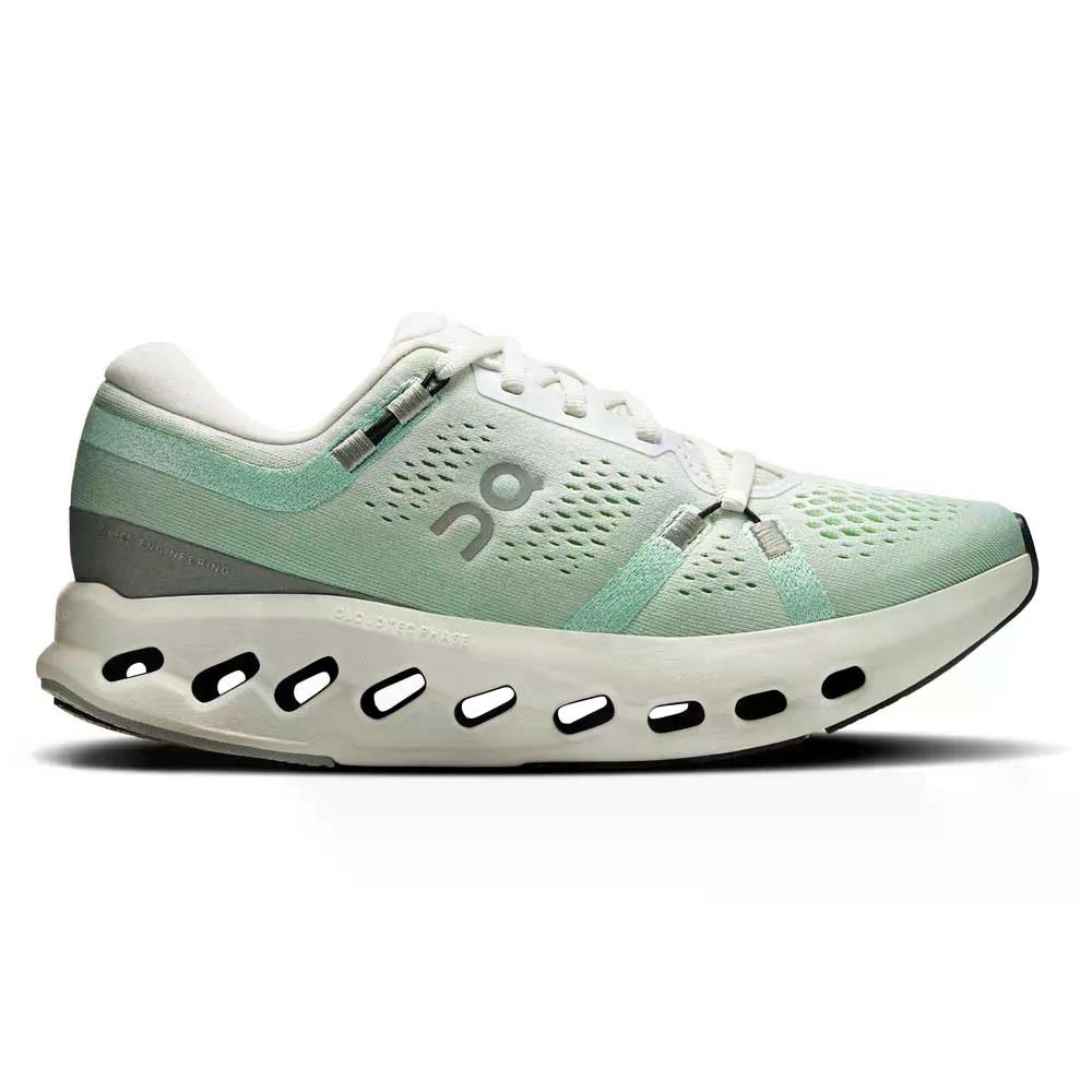 オンランニング クラウドサーファー 2 駈けっくらシューズ レディース （ Ivory/Creek ） | ON RUNNING Cloudsurfer 2 Running Shoes Women  [t]