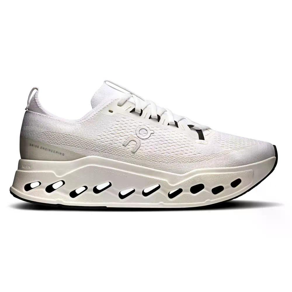 オンランニング クラウドサーファー マックス 駈けっくらシューズ （ White/White ） | ON RUNNING Cloudsurfer Max Running Shoes  [t]