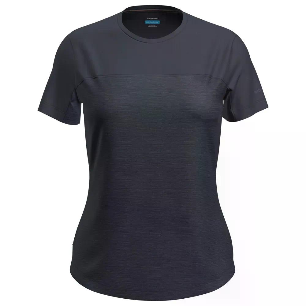 ICEBREAKER Merino Blend 125 Cool-Lite Sphere Colour Block 半袖プルオーバー （ MidnnavyHeather/Midnnavy/Cb ）  [t]