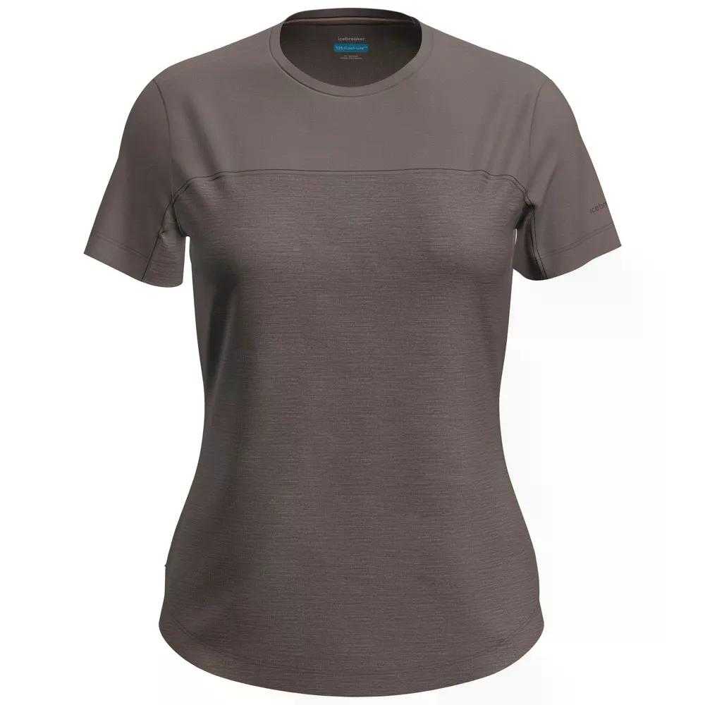 ICEBREAKER Merino Blend 125 Cool-Lite Sphere Colour Block 半袖プルオーバー （ PorciniHeather/Porcini/Cb ）  [t]