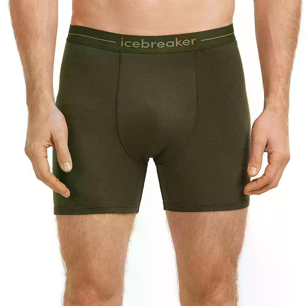 アイスブレーカー アナトミカ ボクサーブリーフ （ DarkLoden ） | ICEBREAKER Anatomica Boxer Briefs  [t]