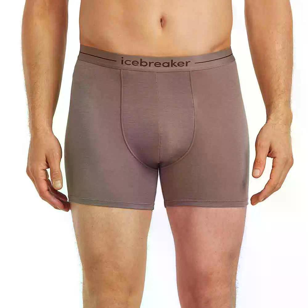 アイスブレーカー アナトミカ ボクサーブリーフ （ Porcini ） | ICEBREAKER Anatomica Boxer Briefs  [t]