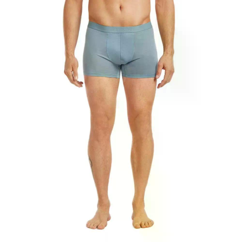 アイスブレーカー メリノ 125 冷やりとした点火装置 アナトミカ ボクサーブリーフ （ FlintBlue ） | ICEBREAKER Merino 125 Cool-Lite Anatomica Boxer Briefs  [t]