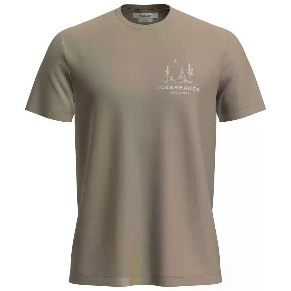 ICEBREAKER Merino 150 Tech Lite Peaceful Pass 半袖プルオーバー （ Flagstone ）  [t]