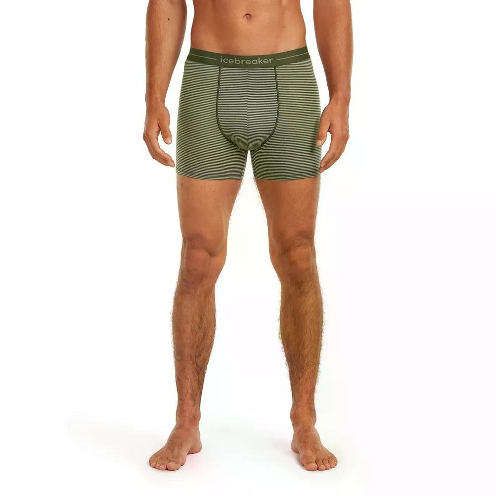 ICEBREAKER Merino 150 Anatomica ボクサーズボン下 （ Lichen/DarkLoden/S ）  [t]