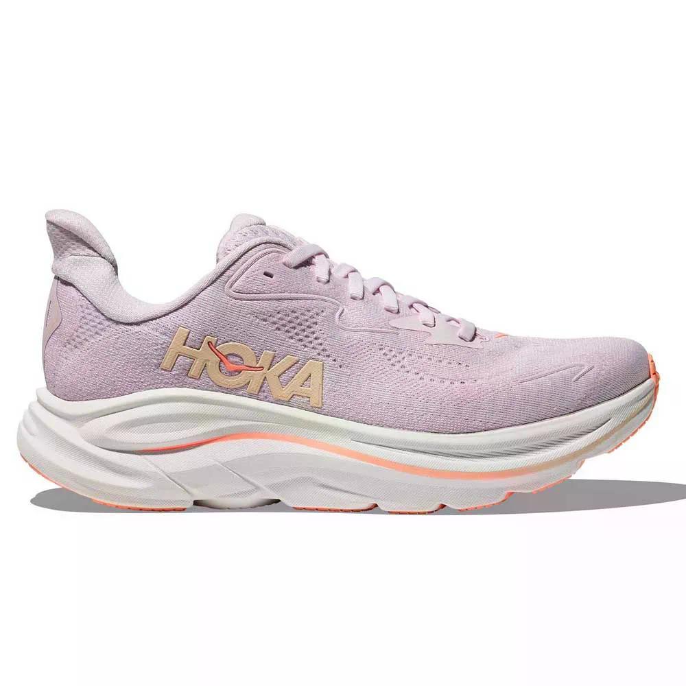 ホカ クリフトン 10 駈けっくらシューズ レディース （ LilacCream/TangerineGlow ） | HOKA Clifton 10 Running Shoes Women  [t]