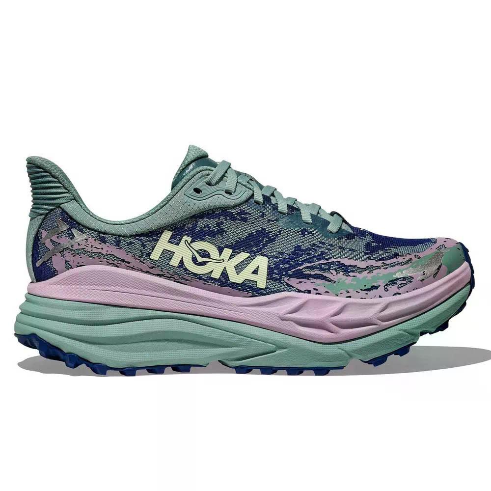 ホカ スティンソン 7 トレイルランニングシューズ レディース （ Rosemary/Clay ） | HOKA Stinson 7 Trail Running Shoes Women  [t]