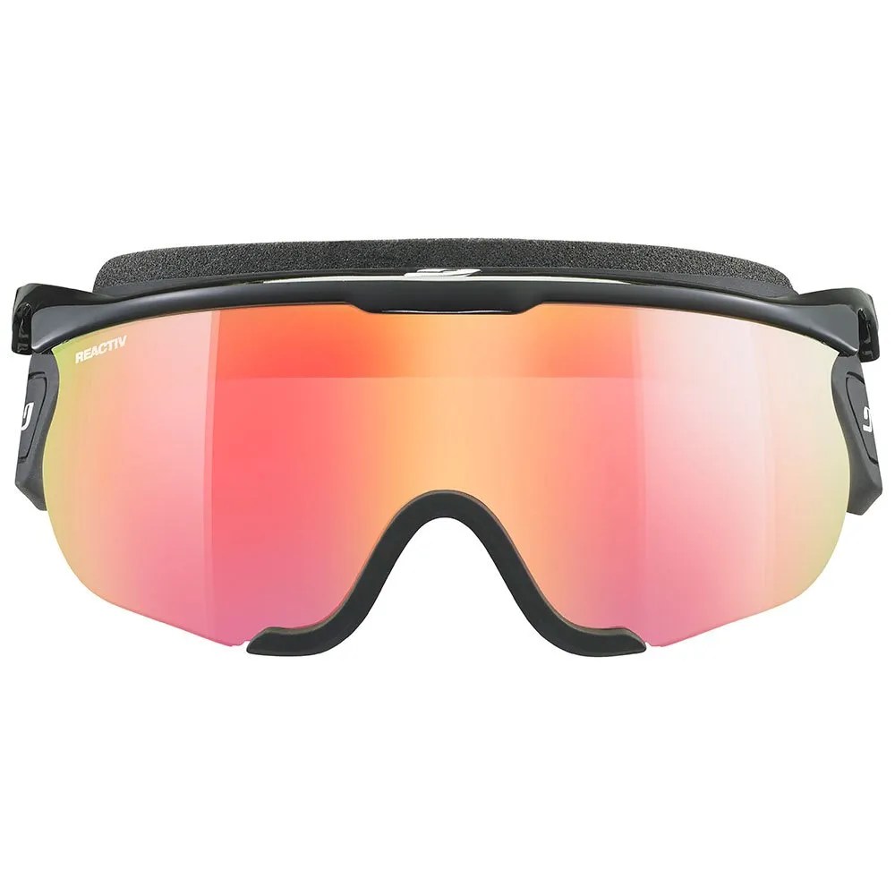 ジュルボ スナイパー EVO M スキー ゴーグル （ Black Shiny / Black / White ） | JULBO Sniper EVO M Ski Goggles [t]
