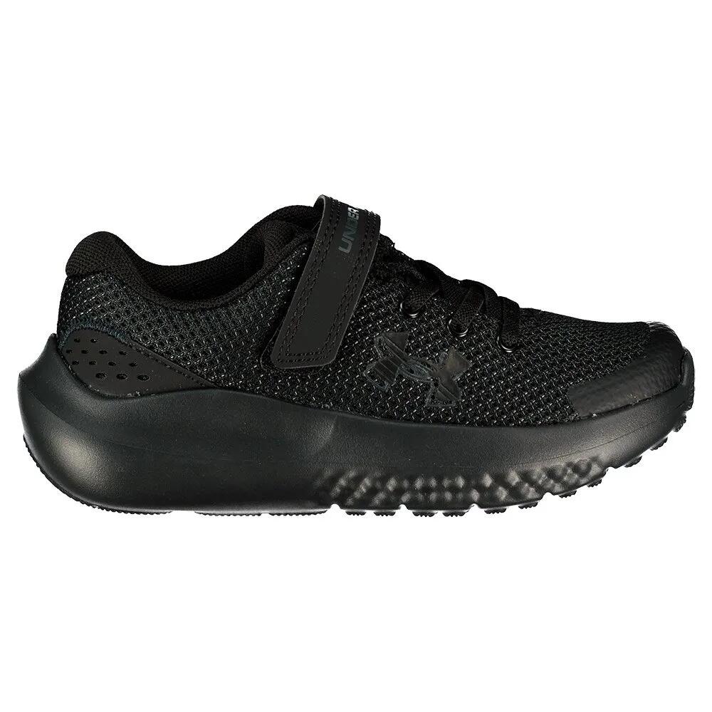 アンダーアーマー BPS サルゼ 4 AC 駈けっくら シューズ  （ Black/Black/Black ） | UNDER ARMOUR BPS Surge 4 AC running shoes [t]