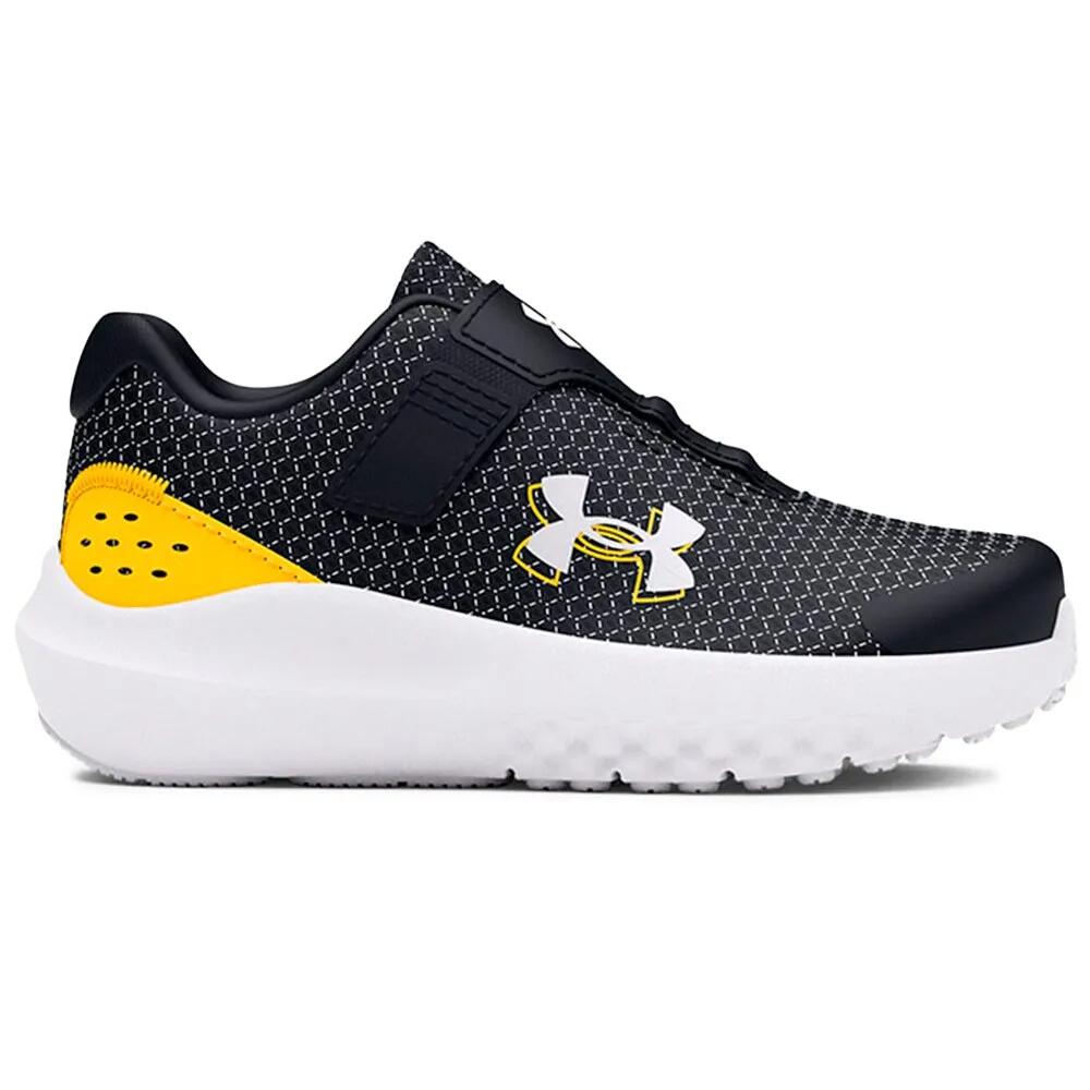 アンダーアーマー INF サージ 4 AC ランニング シューズ （ Black/Taxi/White ） | UNDER ARMOUR INF Surge 4 AC running shoes [t]｜クライムスワールド 店
