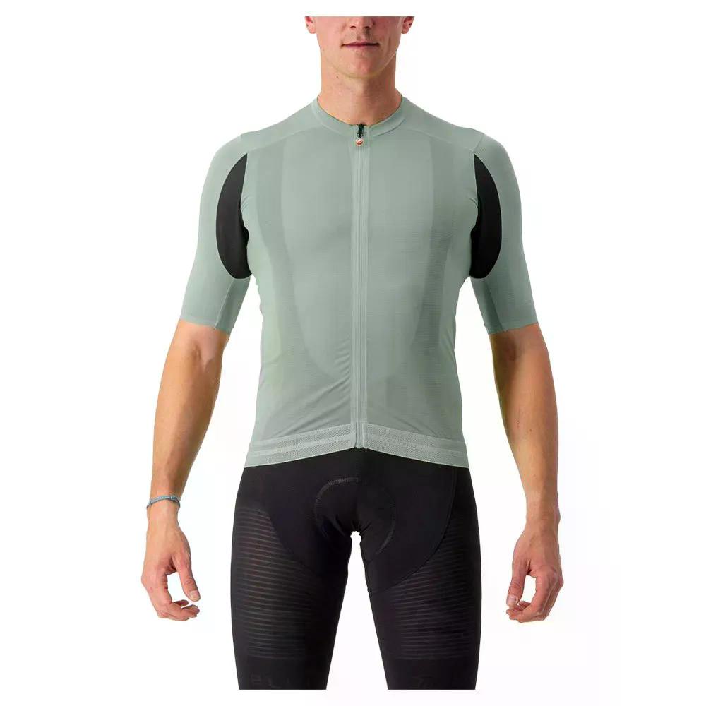 カステリ スーペルレジェーラ 3 遊撃手捩り プルオーバー （ DefenderGreen ） | CASTELLI Superleggera 3 short sleeve jersey  [t]