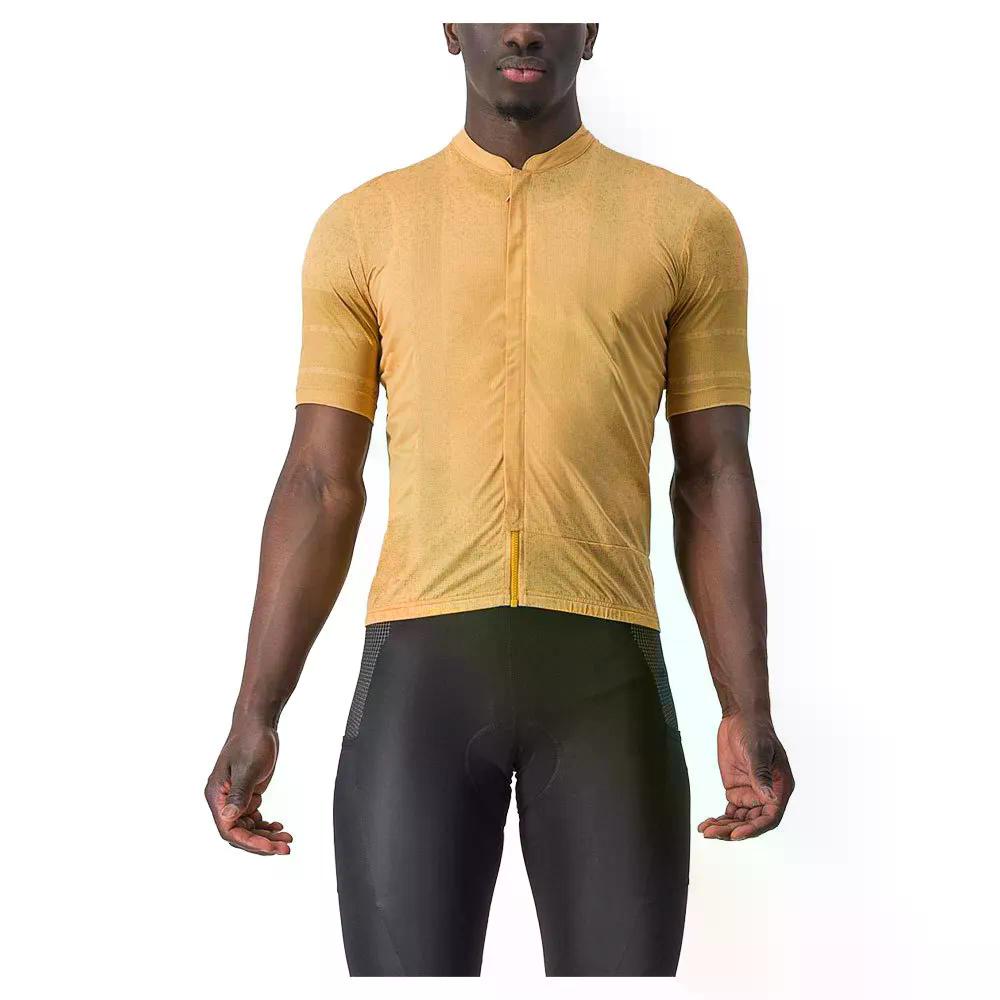 カステリ アンリミテッド テラ ショートスリーブ ジャージ （ Honey ） | CASTELLI Unlimited Terra short sleeve jersey [t]