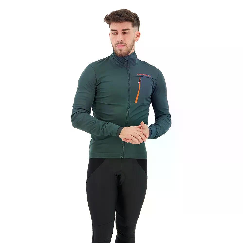 カステリ ゴー ジャケット （ Green/Orange/Red ） | CASTELLI Go jacket [t]