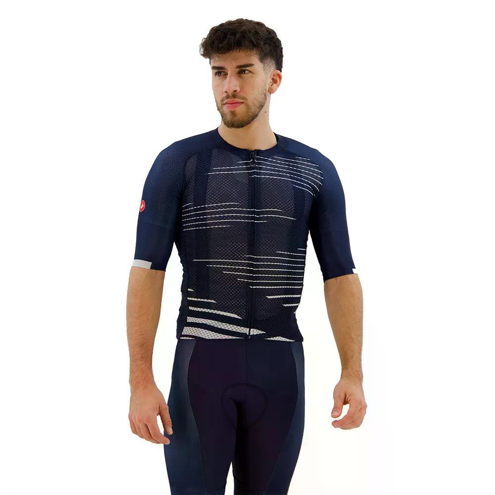 カステリ クライマーズ 4.0 遊撃手捩り プルオーバー （ BelgianBlue/SilverGray ） | CASTELLI Climber´s 4.0 short sleeve jersey  [t]