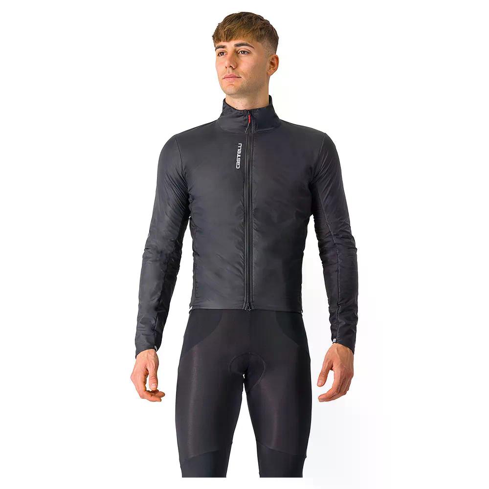カステリ 飛球 単刀直入 上衣 （ LightBlack ） | CASTELLI Fly Direct jacket  [t]