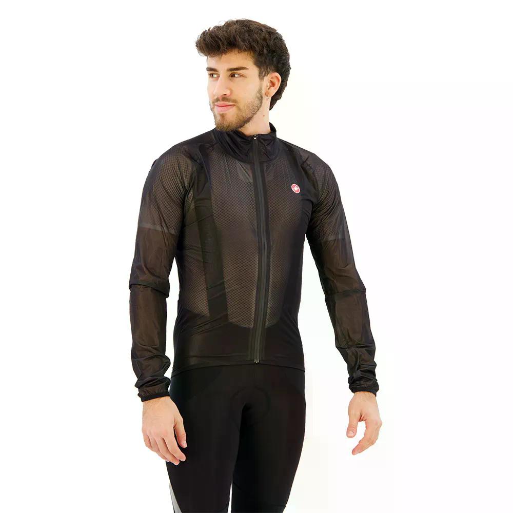 カステリ スコール 甲殻 上衣 （ LightBlack ） | CASTELLI Squall Shell jacket  [t]