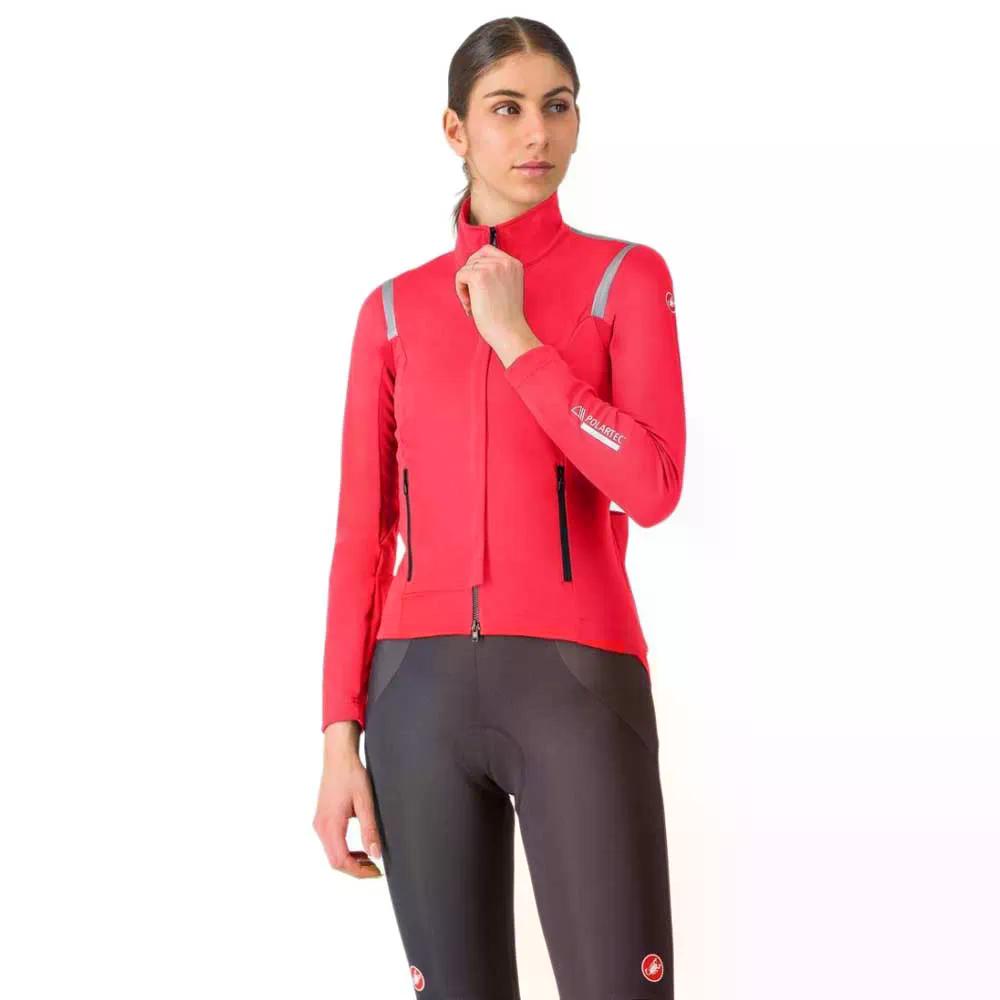 カステリ ペルフェット RoS 3 上衣 レディース （ Hibisc/Black ） | CASTELLI Perfetto RoS 3 jacket Woman  [t] メンズファッション-コート・ジャケット
