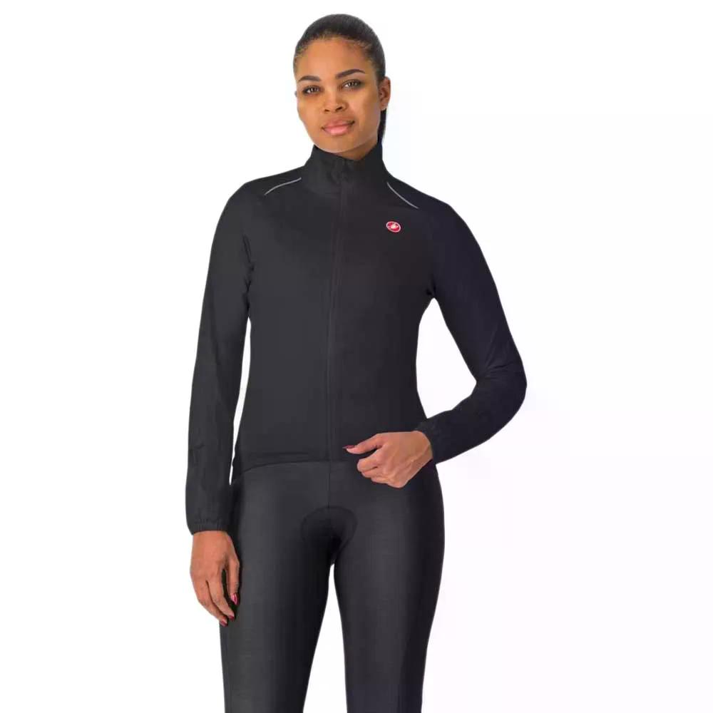 カステリ レイン エマージェンシー 3 ジャケット レディース （ Black ） | CASTELLI Rain Emergency 3 jacket Woman [t]｜クライムスワールド 店