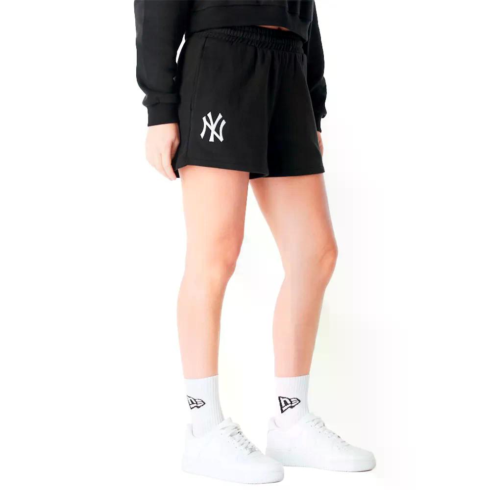 ニューエラ MLB LE ニューヨーク ヤンキース ショーツ レディース （ Black ） | NEW ERA Women's MLB LE New York Yankees Shorts [t]