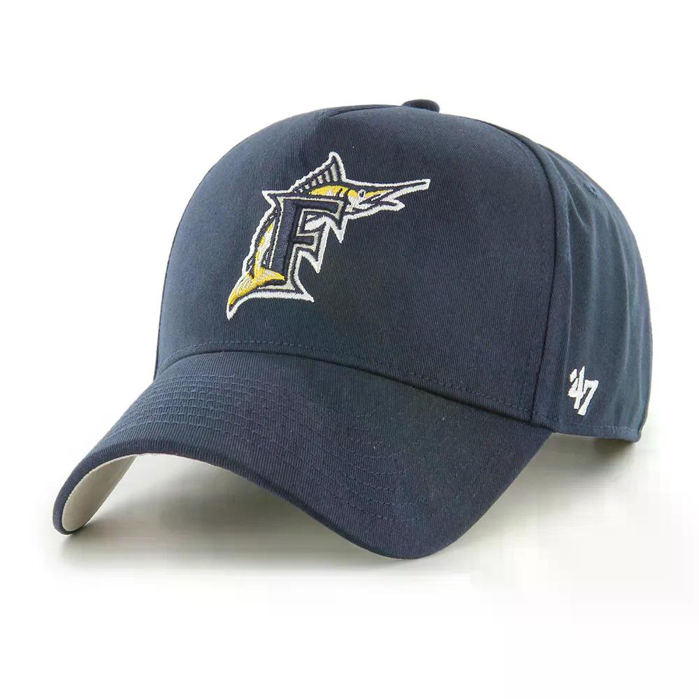 フォーティーセブン MLB マイアミ マーリンズ シュアショット TT コットン MVP DT キャップ （ Navy ） | 47 MLB Miami Marlins Sure Shot TT Cotton MVP DT Cap  [t]