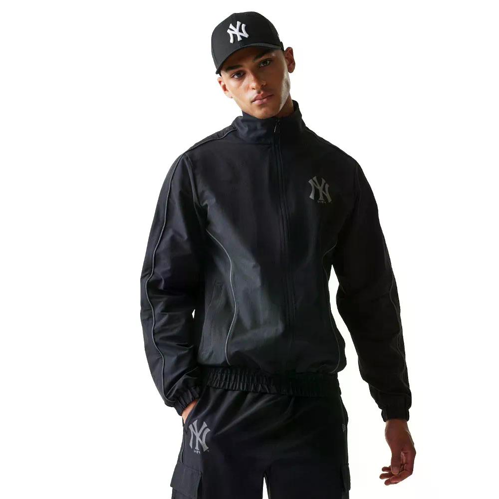 ニューエラ MLB ニューヨーク ヤンキース トラックジャケット （ Black ） | NEW ERA MLB New York Yankees Track Jacket [t]