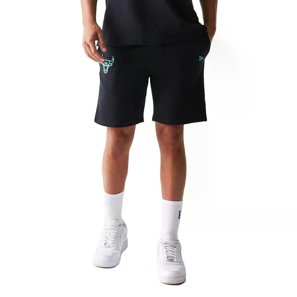 ニュー内鰓 NBA LE 風の強い町 ブルズ さる股引き （ Black ） | NEW ERA NBA LE Chicago Bulls Shorts  [t]