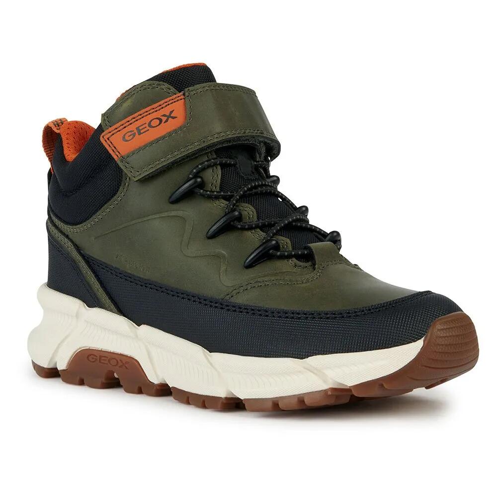 ジェオックス フレキシパー プラス エービー ジュニア ブーティー （ Military / Orange ） | GEOX Flexyper Plus Ab Junior Booties [t]｜クライムスワールド 店 15,318円