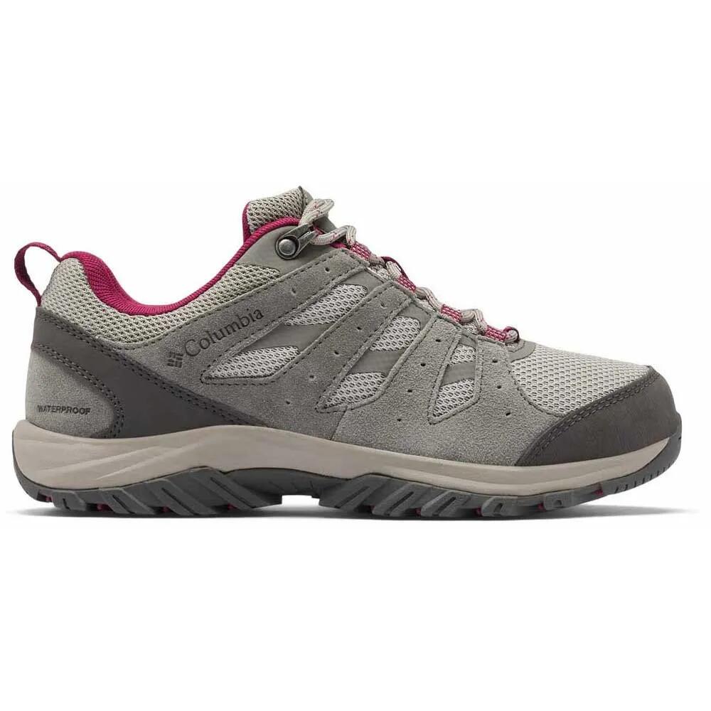 コロンビア レッドモンド III ウォータープルーフ レディース ハイキング シューズ （ Titanium/Red ） | COLUMBIA Redmond III Waterproof Women hiking shoes [t]