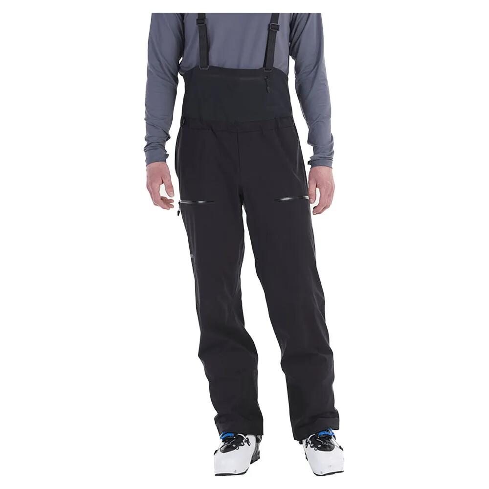 モルモット ソリチュード UL バイオ 1/4 ビブ ズボン下 （ Black ） | MARMOT Solitude UL Bio 1/4 Bib pants [t]