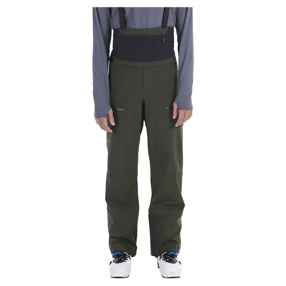 モルモット ソリチュード UL バイオ 1/4 ビブ ズボン下 （ Rosin Green ） | MARMOT Solitude UL Bio 1/4 Bib pants [t]